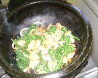 Frango com brócolis