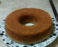 Bolo de farinha de milho delícia