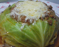 Repolho recheado da tais