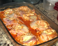 Macarrão talharim de forno