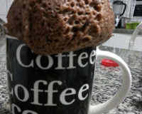 Bolo de caneca fofinho