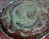 Bolo de limão de padaria