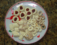 Sequilhos de nata e leite condensado