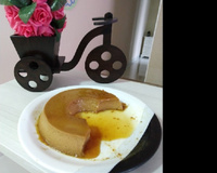 Pudim de doce de leite e café