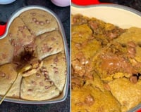 Vi a receita de cookie de colher com Nutella no TikTok, corri para experimentar e agora não quero saber de outra sobremesa