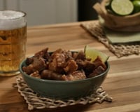 Torresmo na Air Fryer