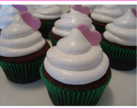 Cupcake de chocolate