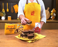 Fudge Chocolomba com Leite Condensado