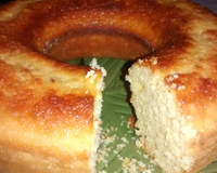 Bolo de fubá econômico