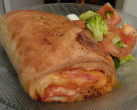 Massa caseira para salgados