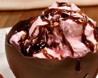 Taça de chocolate fácil