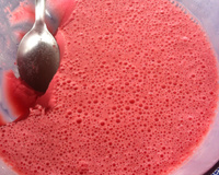 Sobremesa rápida de gelatina