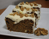 Bolo de cenoura integral (receita inglesa)