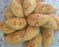 Pastel de forno com recheio de frango com catupiri