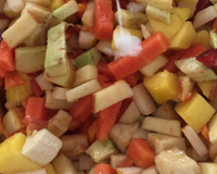 Salada de frutas zero lactose