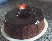 Bolo cavado guloseima