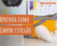 Truques fáceis para limpar esfregão com produtos que você tem em casa