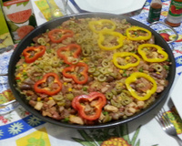 Paella campeira