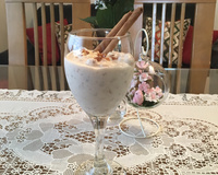 Canjica com amêndoas