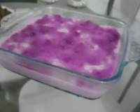 Doce delícia de gelatina