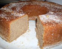 Bolo banana e farinha de rosca