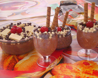 Estrogonofe de chocolate