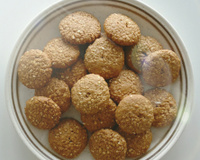 Biscoito de aveia e mel