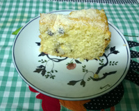 Bolo de coco com passas (Lúcio Cezar)