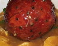 Tender com molho agridoce de laranja