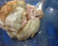 Lanche de forno delicioso