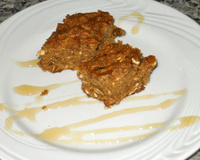 Bolo natural de granola