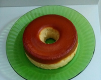 Pudim com pão francês amanhecido