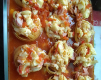 Macarrão ninho ao forno