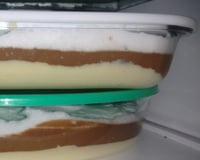 Pavê de três cremes