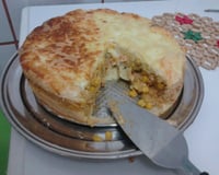 Torta salgada de liquidificador