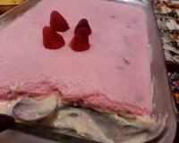 Espuma de morango fácil