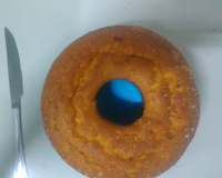 Bolo Cremoso de Fubá de Canjica