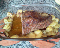 Picanha no alho e sal grosso