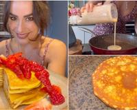 Eu juro que fica bom, aprendi com uma chef: receita simples de panqueca SEM GLÚTEN e SEM AÇÚCAR