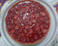 Torta gelada de morango