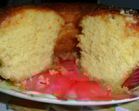 Bolo delícia de laranja