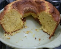 Bolo de fubá superfofo