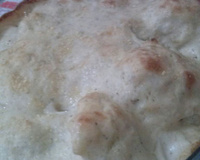 Couve-flor gratinada ao molho branco