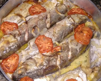 Filé de peixe ao forno