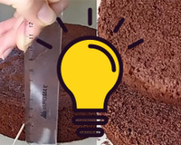 Com quantos anos você descobriu a melhor forma de cortar o bolo no meio pra rechear de um jeito fácil