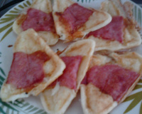 Pão de queijo de sanduicheira