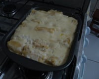 Canelone de massa de Lasanha