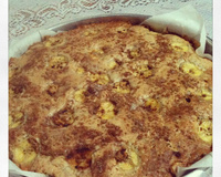 Bolo de banana com linhaça