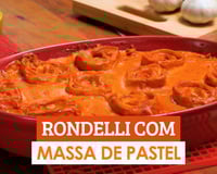 Rondelli com massa de pastel