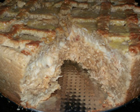 Torta de frango com catupiry - massa podre